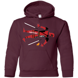 Sweatshirts Maroon / YS Anatomy of A Merc Youth Hoodie