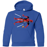Sweatshirts Royal / YS Anatomy of A Merc Youth Hoodie