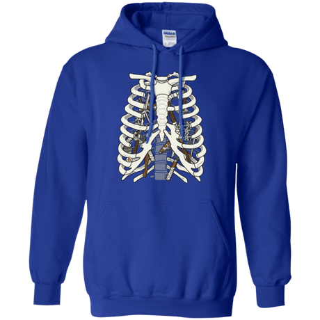 Sweatshirts Royal / Small Anatomy of a Ninja Turtle Pullover Hoodie