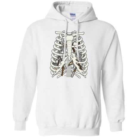 Sweatshirts White / Small Anatomy of a Ninja Turtle Pullover Hoodie