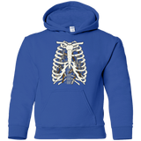 Sweatshirts Royal / YS Anatomy of a Ninja Turtle Youth Hoodie