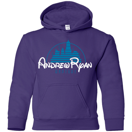 Sweatshirts Purple / YS ANDREWRYAN Youth Hoodie