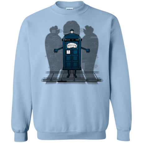 Sweatshirts Light Blue / Small Angels Are Here Crewneck Sweatshirt