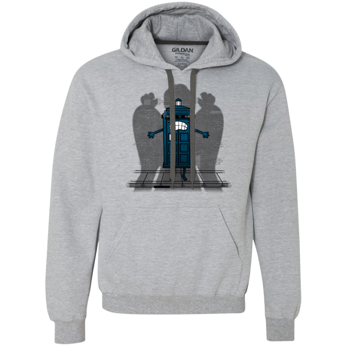 Sweatshirts Sport Grey / Small Angels Are Here Premium Fleece Hoodie