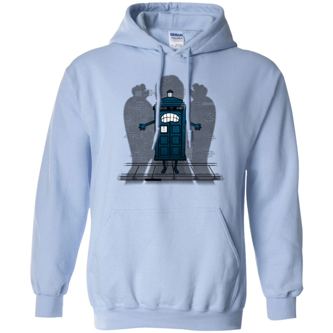 Sweatshirts Light Blue / Small Angels Are Here Pullover Hoodie