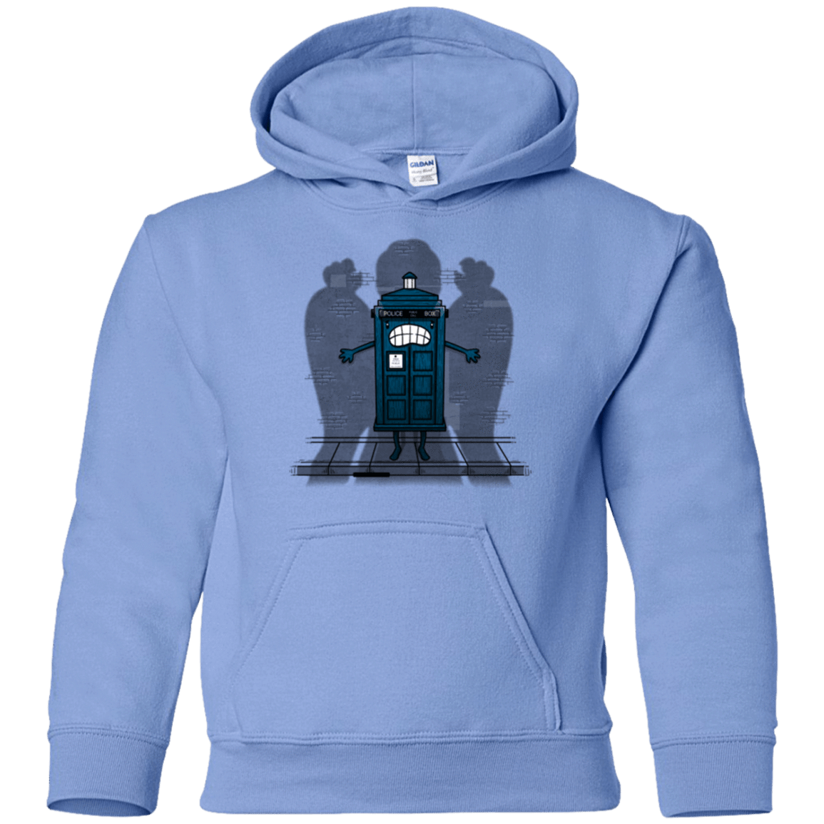 Sweatshirts Carolina Blue / YS Angels Are Here Youth Hoodie