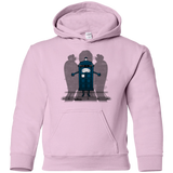 Sweatshirts Light Pink / YS Angels Are Here Youth Hoodie