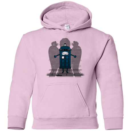 Sweatshirts Light Pink / YS Angels Are Here Youth Hoodie