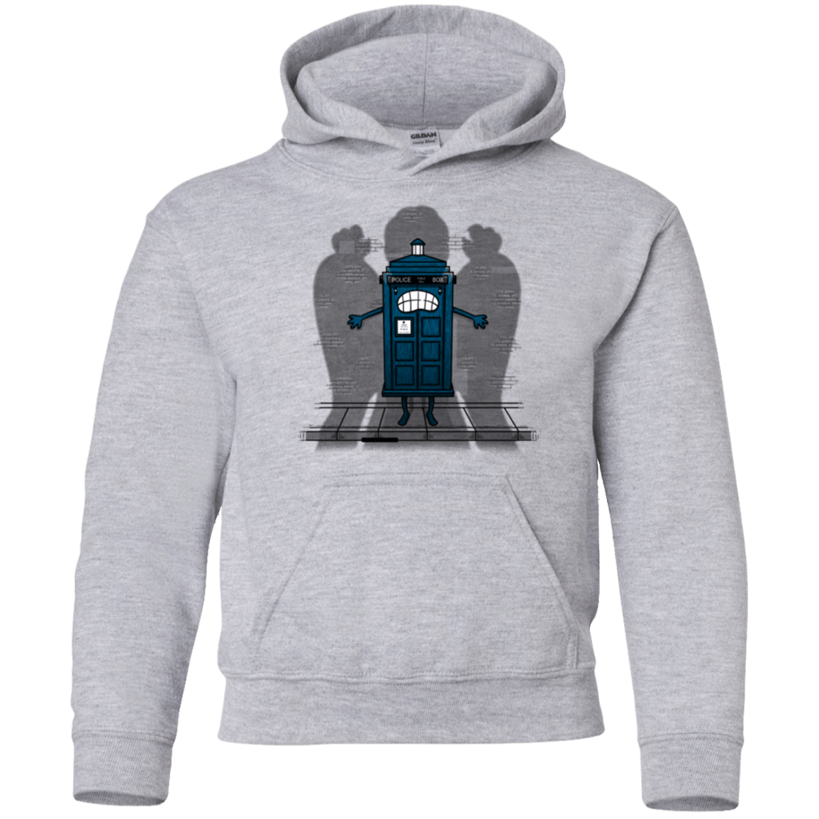 Sweatshirts Sport Grey / YS Angels Are Here Youth Hoodie