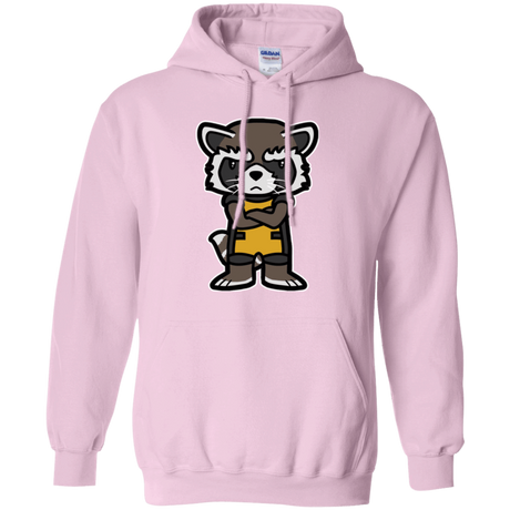 Sweatshirts Light Pink / Small Angry Racoon Pullover Hoodie