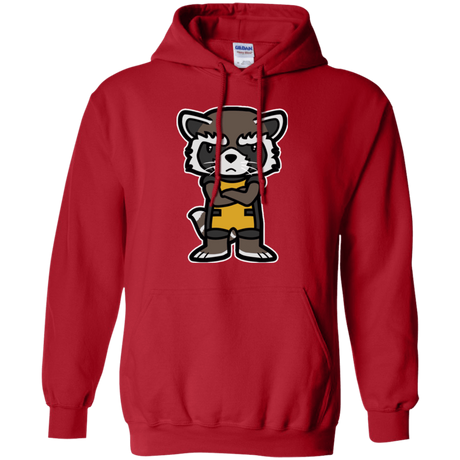 Sweatshirts Red / Small Angry Racoon Pullover Hoodie