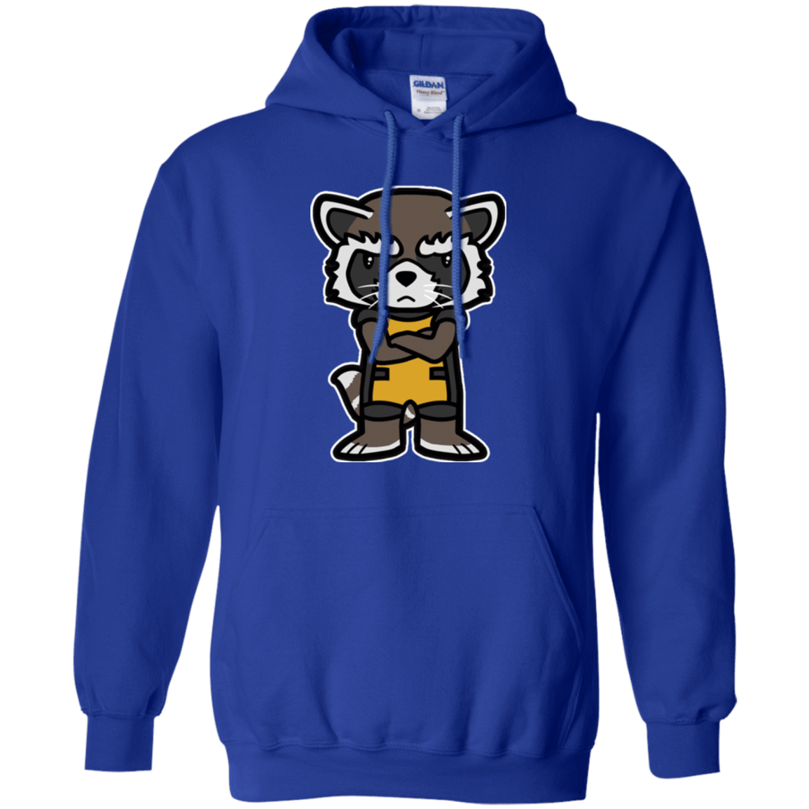 Sweatshirts Royal / Small Angry Racoon Pullover Hoodie