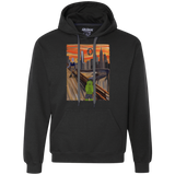 Sweatshirts Black / S Angry Scream Premium Fleece Hoodie