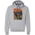 Sweatshirts Sport Grey / S Angry Scream Premium Fleece Hoodie