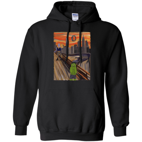 Sweatshirts Black / S Angry Scream Pullover Hoodie