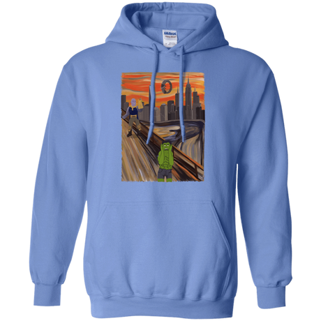 Sweatshirts Carolina Blue / S Angry Scream Pullover Hoodie