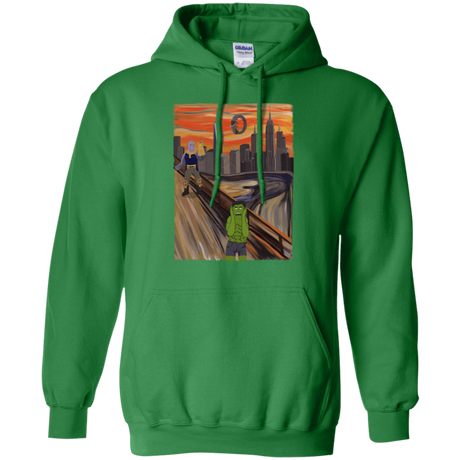 Sweatshirts Irish Green / S Angry Scream Pullover Hoodie