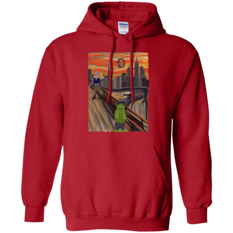 Sweatshirts Red / S Angry Scream Pullover Hoodie
