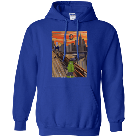 Sweatshirts Royal / S Angry Scream Pullover Hoodie