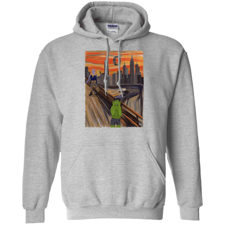 Sweatshirts Sport Grey / S Angry Scream Pullover Hoodie
