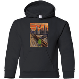 Sweatshirts Black / YS Angry Scream Youth Hoodie