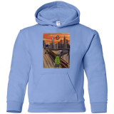 Sweatshirts Carolina Blue / YS Angry Scream Youth Hoodie