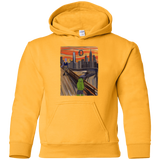 Sweatshirts Gold / YS Angry Scream Youth Hoodie