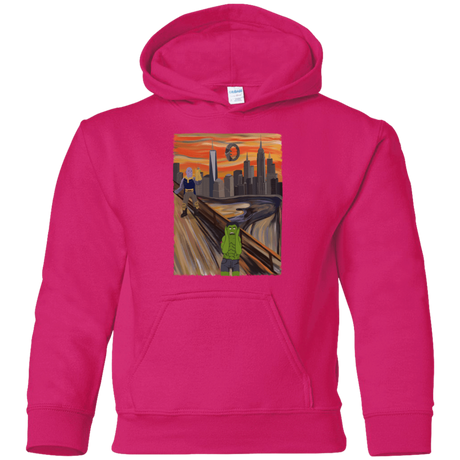 Sweatshirts Heliconia / YS Angry Scream Youth Hoodie