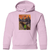 Sweatshirts Light Pink / YS Angry Scream Youth Hoodie