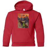 Sweatshirts Red / YS Angry Scream Youth Hoodie