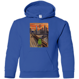 Sweatshirts Royal / YS Angry Scream Youth Hoodie