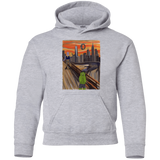 Sweatshirts Sport Grey / YS Angry Scream Youth Hoodie