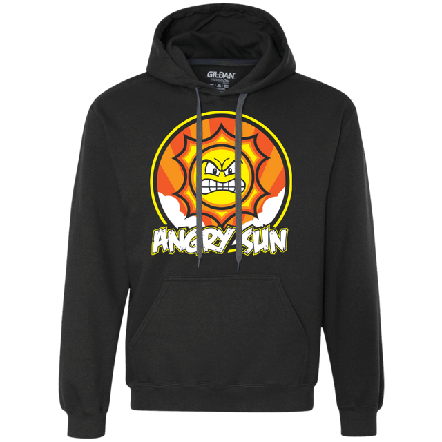 Sweatshirts Black / S Angry Sun Premium Fleece Hoodie
