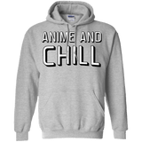 Sweatshirts Sport Grey / Small Anime and chill Pullover Hoodie