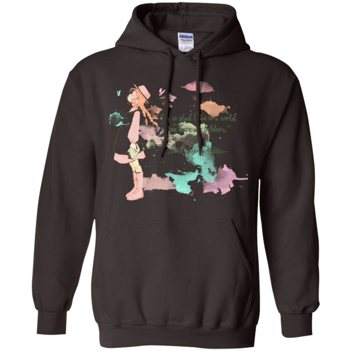 Sweatshirts Dark Chocolate / Small Anne of Green Gables 2 Pullover Hoodie