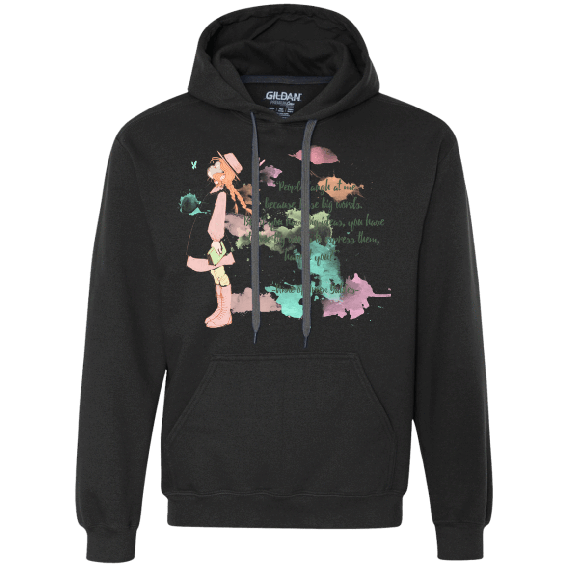 Sweatshirts Black / Small Anne of Green Gables 3 Premium Fleece Hoodie
