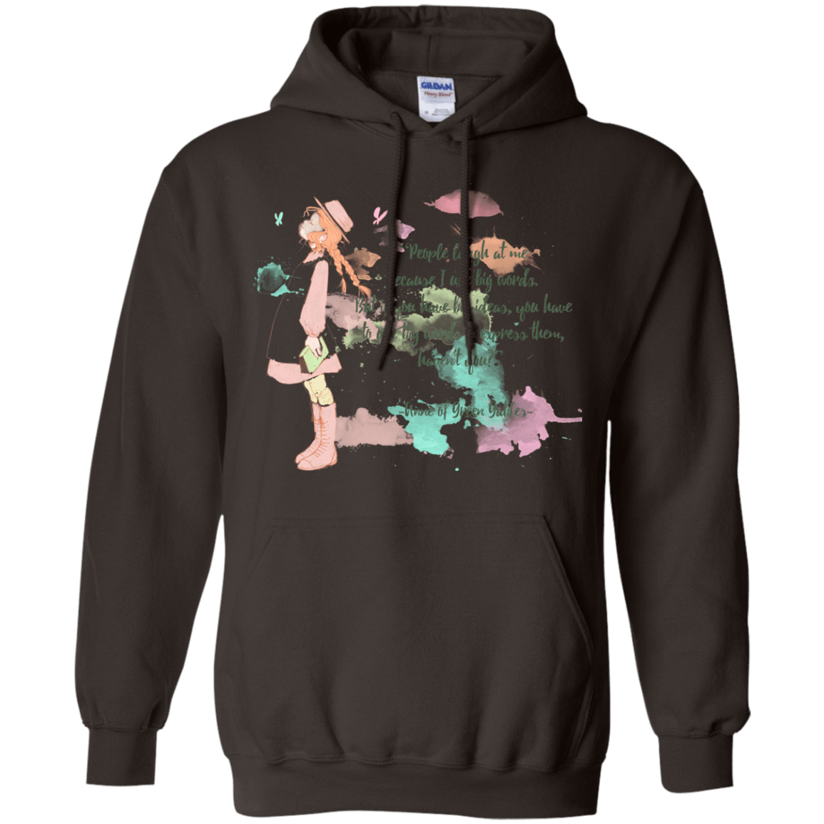 Sweatshirts Dark Chocolate / Small Anne of Green Gables 3 Pullover Hoodie