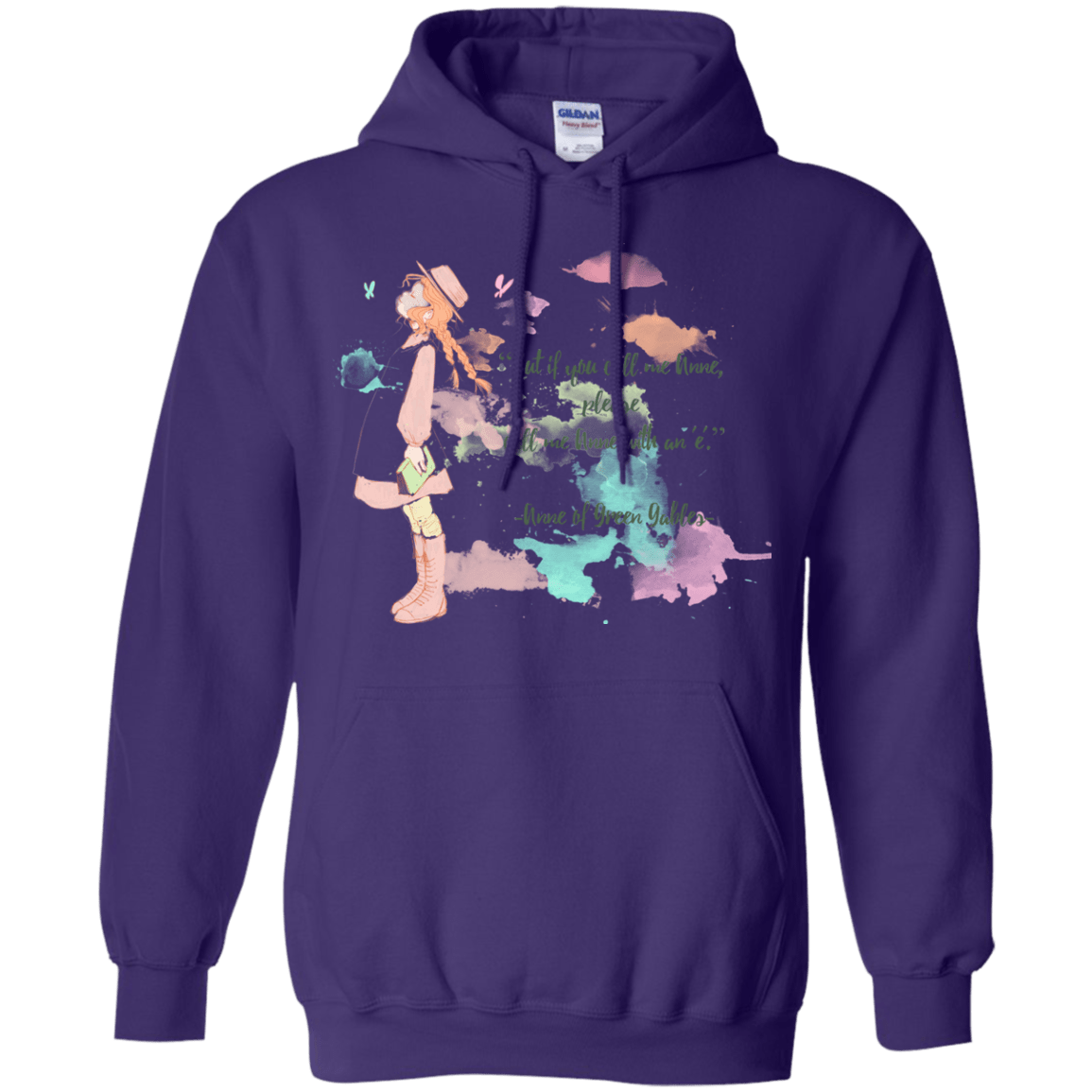 Sweatshirts Purple / Small Anne of Green Gables 4 Pullover Hoodie