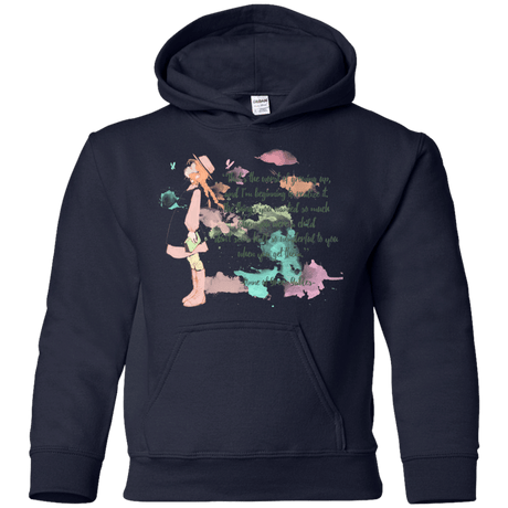 Sweatshirts Navy / YS Anne of Green Gables 5 Youth Hoodie
