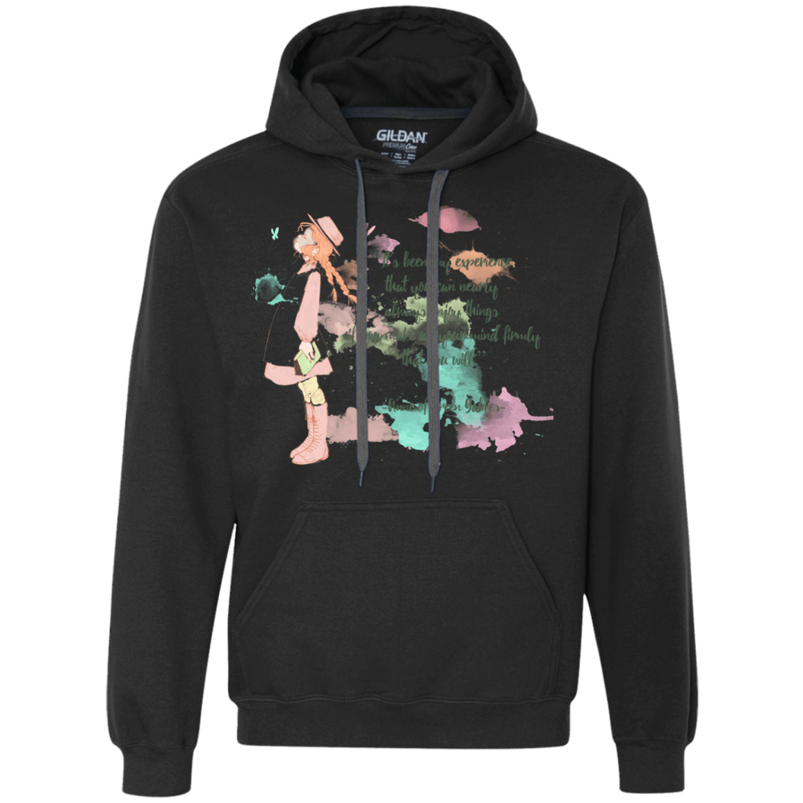 Sweatshirts Black / Small Anne of Green Gables Premium Fleece Hoodie