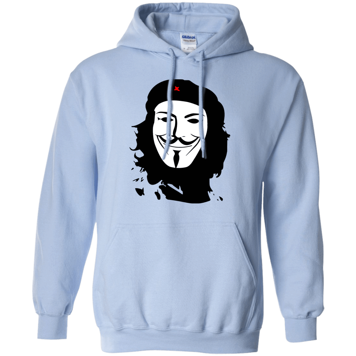 Sweatshirts Light Blue / Small Anonymous Guevara Pullover Hoodie