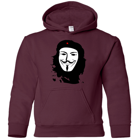 Sweatshirts Maroon / YS Anonymous Guevara Youth Hoodie