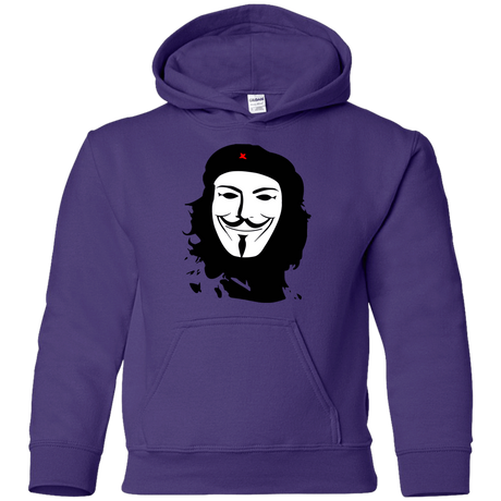 Sweatshirts Purple / YS Anonymous Guevara Youth Hoodie