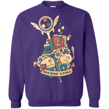 Sweatshirts Purple / Small Another world Crewneck Sweatshirt