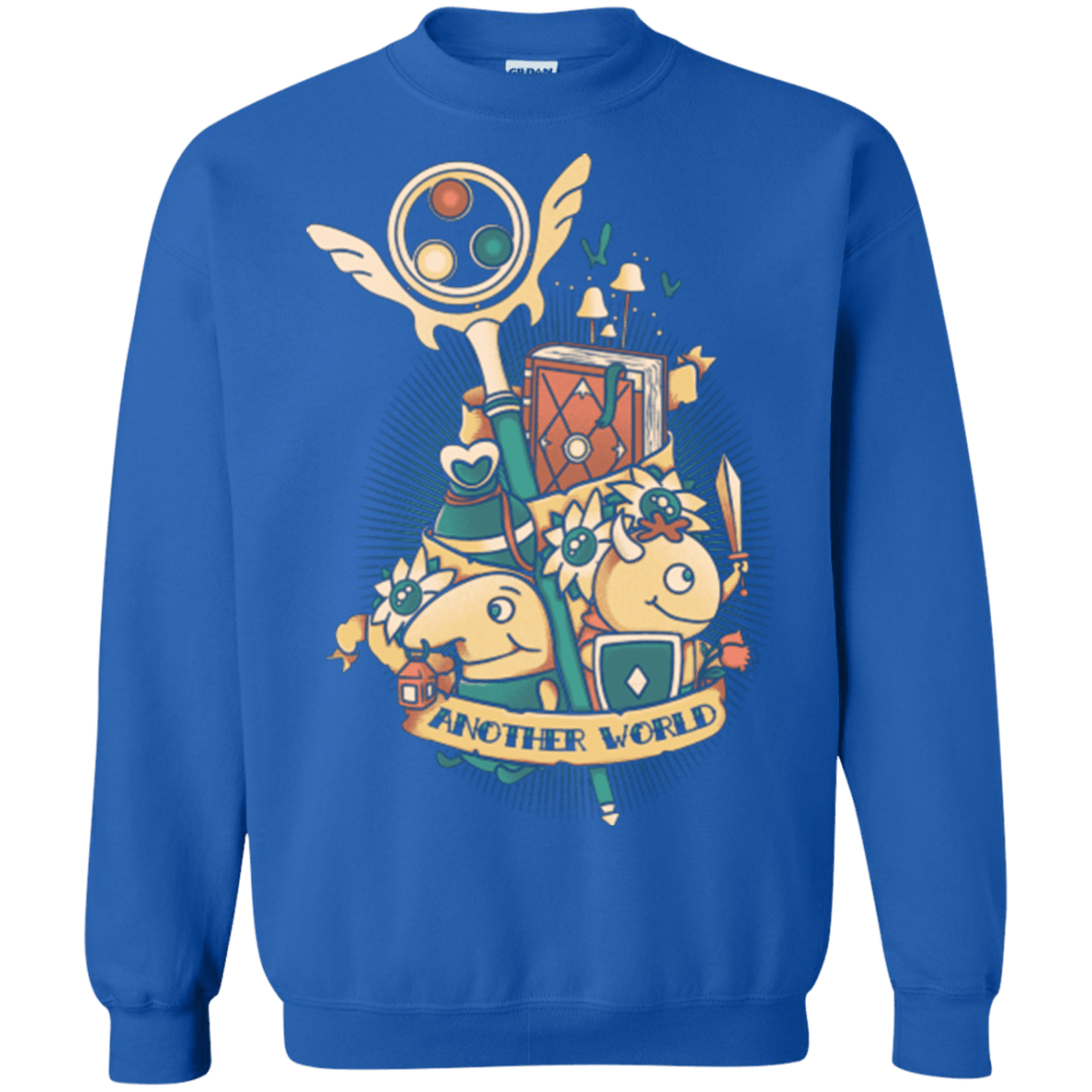 Sweatshirts Royal / Small Another world Crewneck Sweatshirt