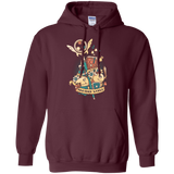 Sweatshirts Maroon / Small Another world Pullover Hoodie