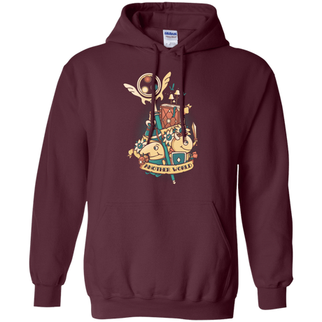 Sweatshirts Maroon / Small Another world Pullover Hoodie