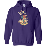 Sweatshirts Purple / Small Another world Pullover Hoodie