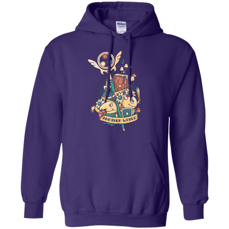 Sweatshirts Purple / Small Another world Pullover Hoodie