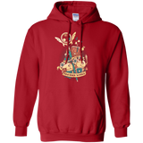 Sweatshirts Red / Small Another world Pullover Hoodie